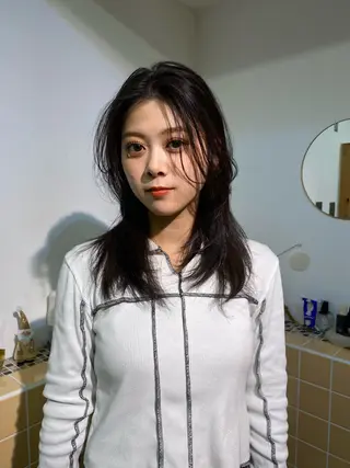 ロング カラー iroha/ n.w.h🎀のヘアスタイル