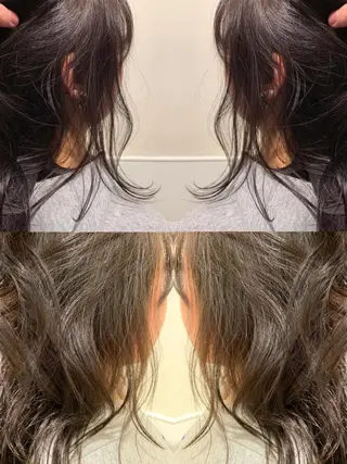 セミロング カラー Emerge武蔵小杉所属・/本物の髪質改善/ 古川新のヘアスタイル