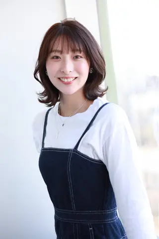 ミディアム カラー 千代延 涼平のヘアスタイル