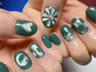 ネイル Nail Atelier IamI所属・アイアムアイ 大村磨衣のネイルデザイン