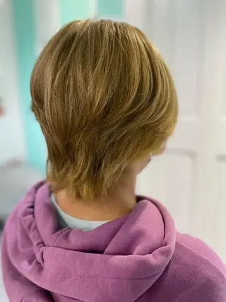 ショート Matina hair所属・原 千景のヘアスタイル