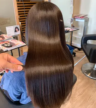 ロング カラー 大久保 隆蔵のヘアスタイル