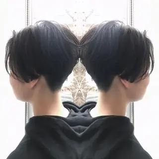 ショート カラー 柴田 祐輔のヘアスタイル