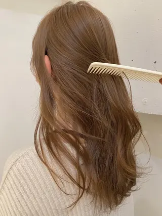 ミディアム 柔らかbeige /chinari❤︎のヘアスタイル