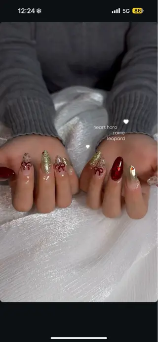 ネイル GRANDE大須 Cecil💜のネイルデザイン