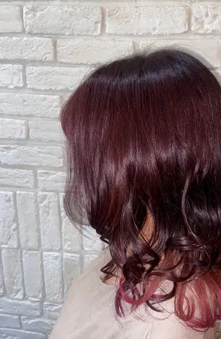 ミディアム カラー 🦉静かに過ごしたい 方、個室席🦉タナカのヘアスタイル