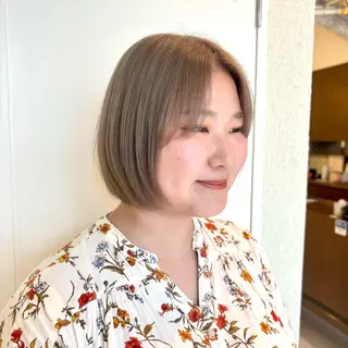 ショート カラー 透明感カラー/ 寺田千雅子のヘアスタイル