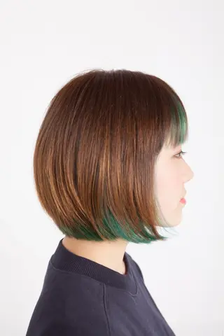 ショート カラー 山野井 誠のヘアスタイル