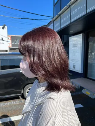 ミディアム TELA HAIR所属・長谷川 千尋のヘアスタイル
