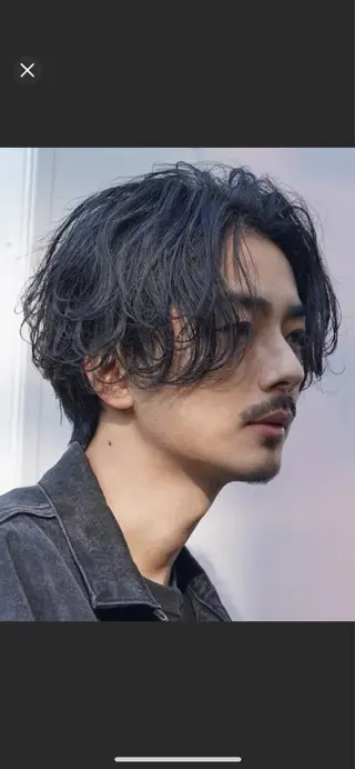 カラー パーマ メンズ メンズパーマ/名駅 /kyogo🦔のヘアスタイル