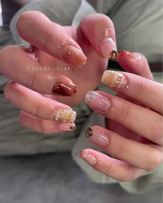 ネイル otsumeyasan所属・わたなべ ちかのネイルデザイン