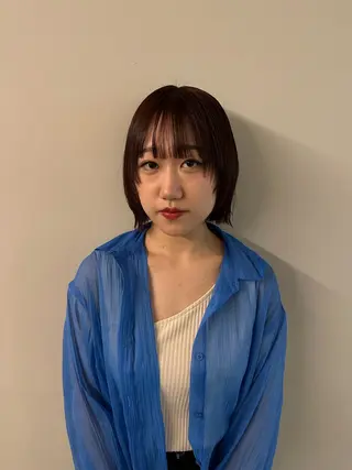 ショート ニワ/レイヤーカット /透明感カラー💎のヘアスタイル