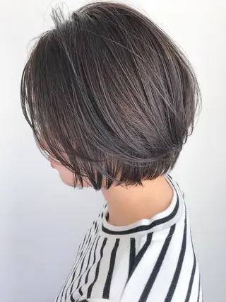 ショート カラー ness ネスのヘアスタイル