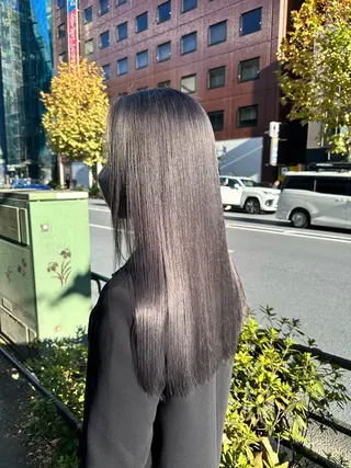 ロング 渋谷/透明感カラー /半個室/こうめいのヘアスタイル