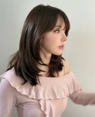 セミロング fifth 窪田潤平のヘアスタイル