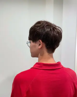 ショート カラー ニュアンスカラー🫧 加納のヘアスタイル