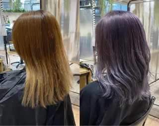 ロング 波巻きスパイラル/ メンズパーマ/ゆうひのヘアスタイル