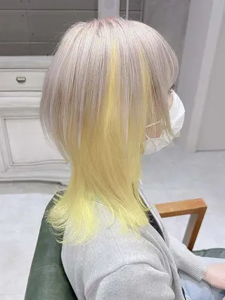 ミディアム カラー ヘアアレンジ Days 透明感カラーのヘアスタイル