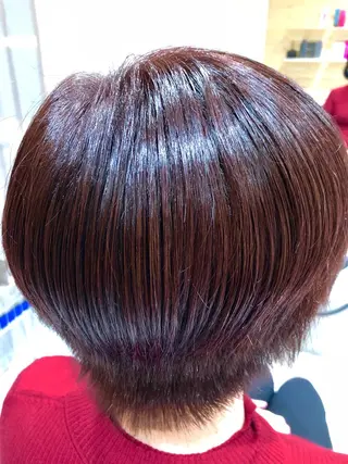 ショート カラー RUBEUS【ルベウス】所属・✨艶々カラー🎨 杉本賢人のヘアスタイル
