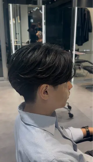 ショート パーマ メンズ 似合わせパーマ🔥 河浪  大智のヘアスタイル