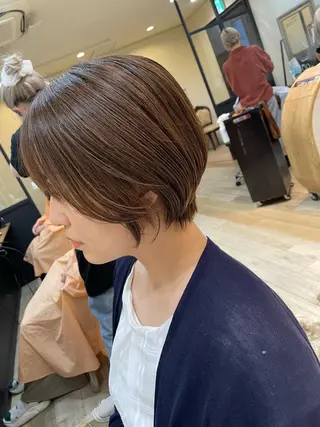 ショート 亀川蓮 Agu hairのヘアスタイル