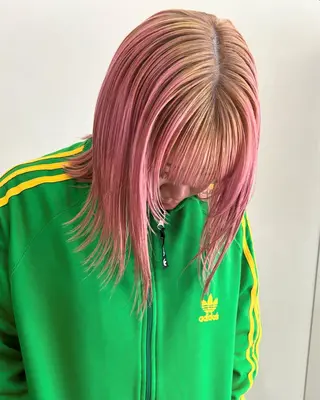 ショート ボブ/透明感カラー 🧸YUI❤️のヘアスタイル