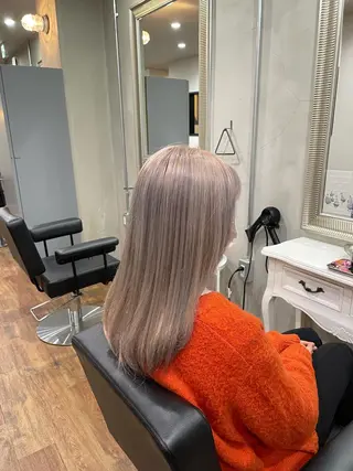 セミロング 山本 眞白のヘアスタイル