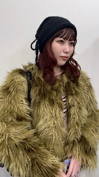 ミディアム カラー 透明感color🩵 MAYUKAのヘアスタイル