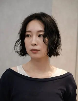 ショート Umu所属・✳︎透明感カラー✳︎ ボブ✳︎nanaのヘアスタイル