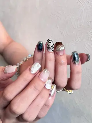 ネイル GRANDE大須 Cecil💜のネイルデザイン