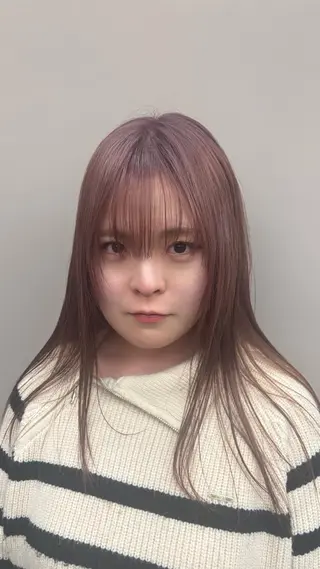 ロング カラー HIBIKI / ブリーチモデルのヘアスタイル