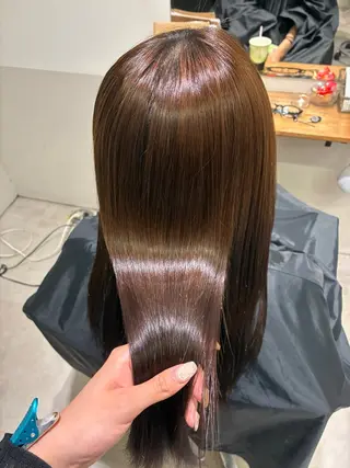 ミディアム 髪質改善ストレート✨ karinaのヘアスタイル