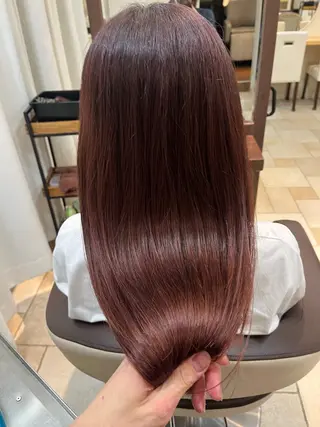 ロング カラー 大人透明感艶カラー 寺田稜のヘアスタイル