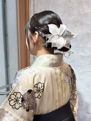 ヘアアレンジ Loom by Sea 新宿所属・レイヤー/艶髪/ セット/KAEDEのヘアスタイル