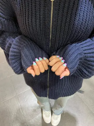 ヘアアレンジ ネイル マツエク・マツパ チャンモリパーマ/韓 国/Minami🦋のヘアスタイル