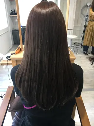 ロング カラー レイヤーカット/艶髪 🌈高橋遥香🌈のヘアスタイル