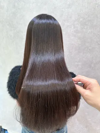 ロング 🔸縮毛矯正/髪質 改善カラー石崎🔸のヘアスタイル