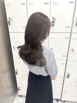 セミロング カラー 💖透明感カラー＆暗 髪専門💖Akariのヘアスタイル