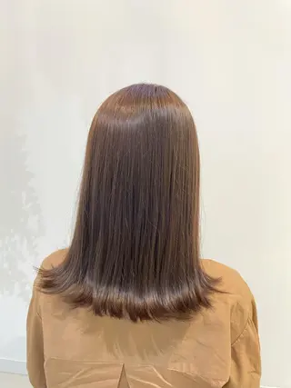 カラー 髪質改善カラー🤍 エクステ✨君島由実子のヘアスタイル