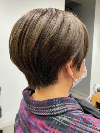 ショート ショート・ウルフ✂︎ 安住有咲子のヘアスタイル