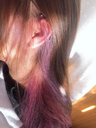 カラー 🥀寒色女神 山口玲奈🥀のヘアスタイル