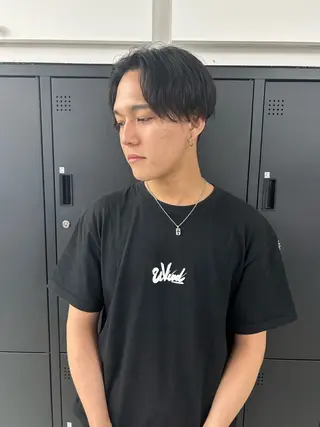 ショート メンズ メンズパーマの達人 /タカシマ　ダイスケのヘアスタイル