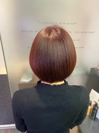 カラー カラー 山口 詩織のヘアスタイル