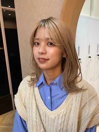 ミディアム 🫧 Manaka🫧のヘアスタイル