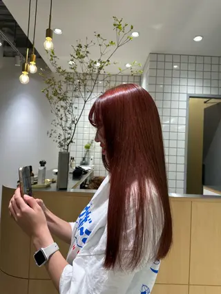 ロング 🍇透明感カラー/ カットひかる🍒のヘアスタイル