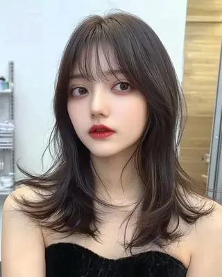 ミディアム 銀座/レイヤー 🌷nonoka🌷のヘアスタイル