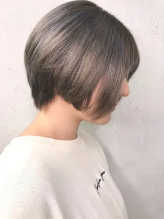 ショート カラー APARTMENT 学園店／Yumiのヘアスタイル