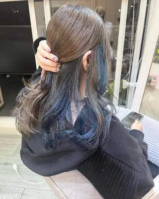 ロング シバタ ショウゴのヘアスタイル