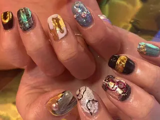 ネイル kirakira omemeのネイルデザイン