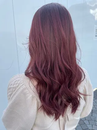 ロング 石本 眞優のヘアスタイル